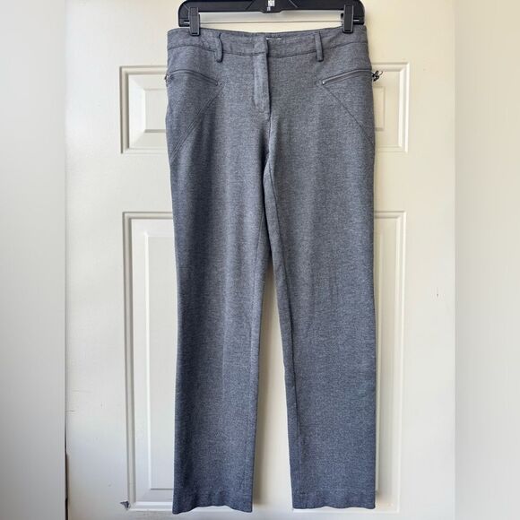100% AUTHENTIC BLUMARINE GRAY COLOR LADY’S PANTS, SIZE  EU 44”,  MADE IN ITALY - Picture 1 of 16